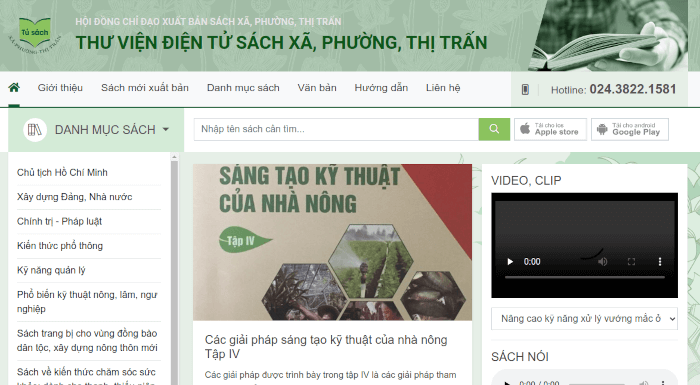 Trang web thuviencoso.vn